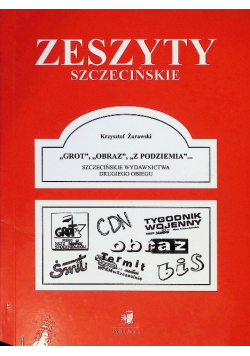 Zeszyty Szczecińskie Grot Obraz Z Podziemia