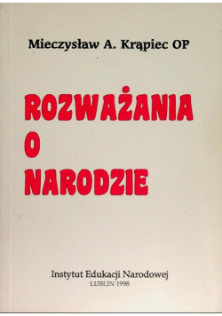 Rozważania o narodzie