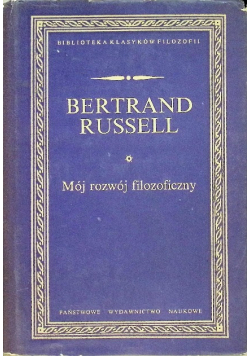 Mój rozwój filozoficzny