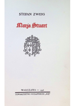 Marja Stuart ,1938 r.