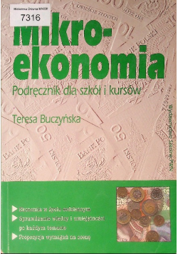 Mikroekonomia Podręcznik dla szkół i kursów