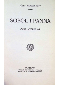 Soból i Panna, 1912 r.