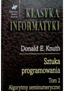 Sztuka programowania Tom 2