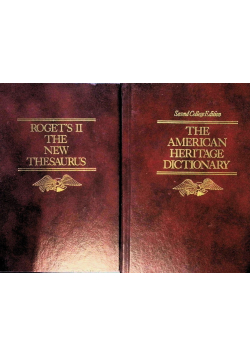 The American Heritage Dictionary /  Roget's II: The New Thesaurus