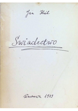 Świadectwo