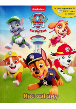 Psi Patrol Moc zabawy książka + mata + 10 figurek (pieski w biegu)
