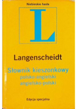 Słownik kieszonkowy polsko angielski angielsko polski