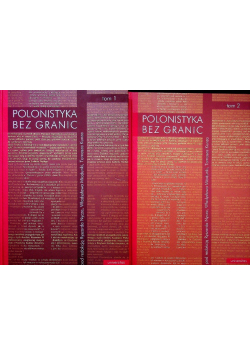 Polonistyka bez granic Tom 1 i 2