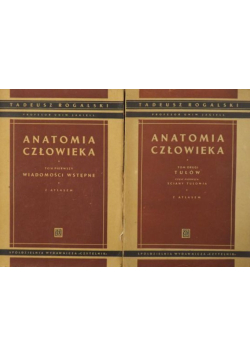 Anatomia człowieka Tom I i II 1947 r.