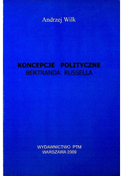Koncepcje Polityczne Bertranda Russella Dedykacja autora