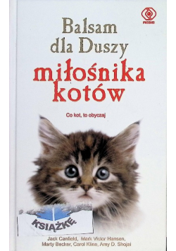 Balsam dla Duszy miłośnika kotów