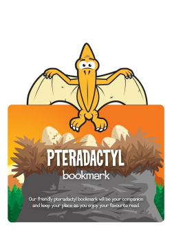 Zwierzęca zakładka do książki - Pterodaktyl