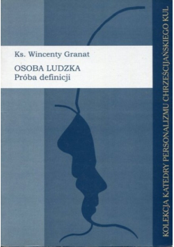 Osoba ludzka próba definicji