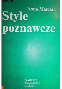 Style poznawcze