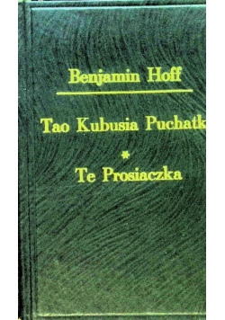 Tao Kubusia Puchatka te prosiaczka