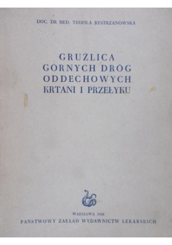 Gruźlica górnych dróg oddechowych krtani i przełyku