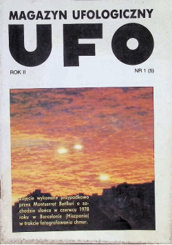 Magazyn ufologiczny Ufo Rok II Nr 1 / 90