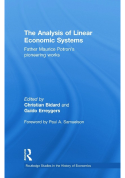 The Analysis of Linear Economic Systems