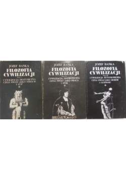 Filozofia cywilizacji Tom od I do III