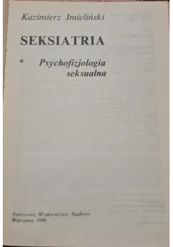 Seksiatria Tom 1