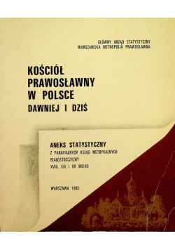 Kościół prawosławny w Polsce Dawniej i dziś
