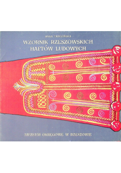 Wzornik rzeszowskich haftów ludowych