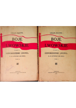 Boje Lwowskie Tom 1 i 2