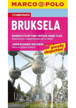Bruksela z planem miasta