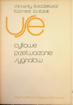 Cyfrowe przetwarzanie sygnałów
