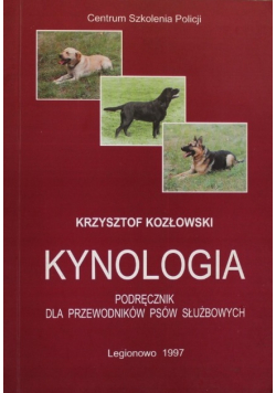 Kynologia Podręcznik Dla Przewodników Psów Służbowych