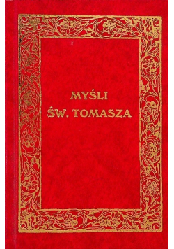 Myśli Św Tomasza
