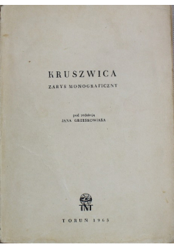 Kruszwica  Zarys monograficzny