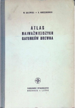 Atlas najważniejszych gatunków drewna