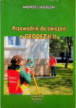 Przodownik do ćwiczeń z geodezji II
