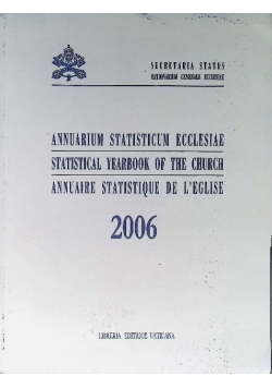 Annuarium Statisticum Ecclesiae 2006
