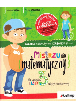 Mistrzunio matematyczny dla uczniów klasy 3