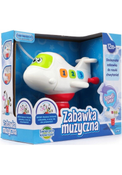 Zabawka muzyczna Samolot E-Edu