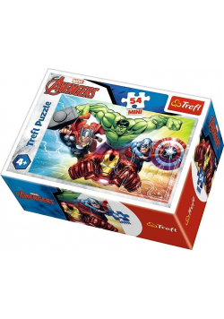 Puzzle 54 mini Bohaterowie The Avengers 1 TREFL