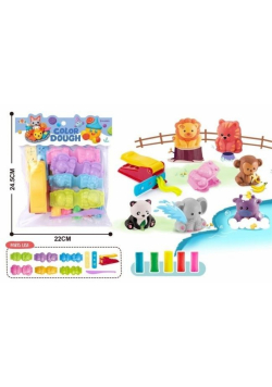 Zestaw ciastoliny 3D Animal Pattern Dough