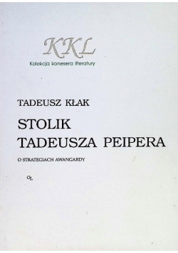 Stolik Tadeusza Peipera