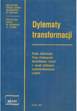Dylematy drugiej dekady polskiej transformacji