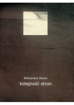 kolejność stron