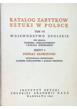 Katalog zabytków sztuki w Polsce Tom VII