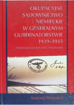 Okupacyjne sądownictwo niemieckie