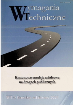 Kationowe emulsje asfaltowe na drogach publicznych