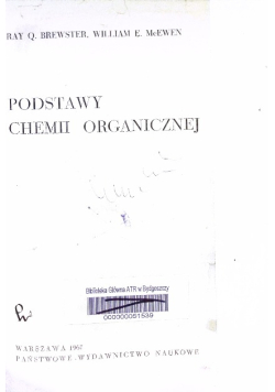 Podstawy chemii organicznej