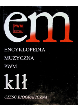 Encyklopedia muzyczna Tom 5 klł