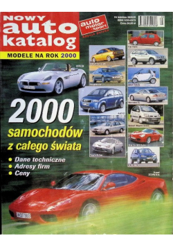 Nowy auto katalog Modele na rok 2000 Nr 1 / 00