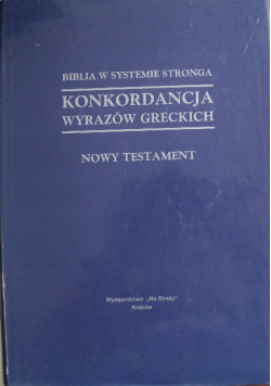 Konkordancja wyrazów greckich