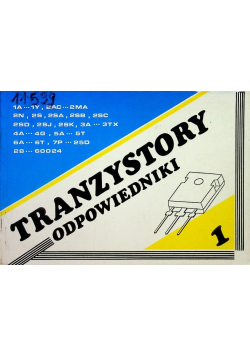 Tranzystory odpowiedniki Tom 1